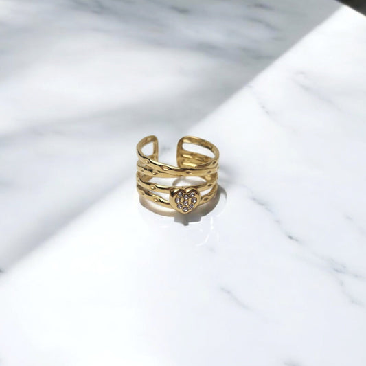 Bague Eclat Coeur